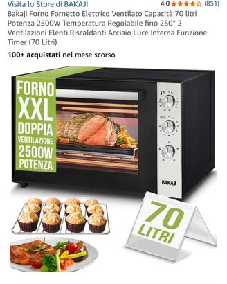 Forno libera istallazione