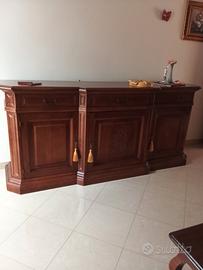 servano in legno noce 