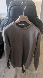 Maglione Sorbino grigio a girocollo - S