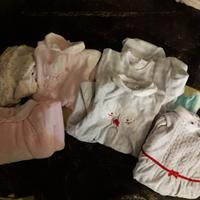 TUTE TUTINE VESTITO Neonato 3/6/9 mesi