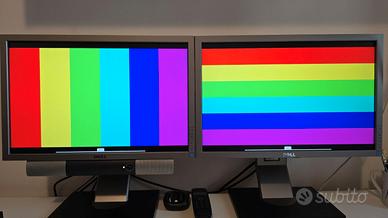 Coppia monitor DELL 19" e Soundbar 