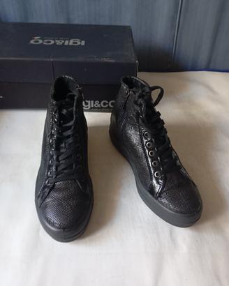 Scarpe sneakers alte da donna, IGI&CO, numero 38