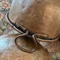 Bacili e vassoio in rame