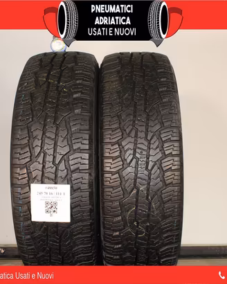 2 Gomme 245 70 R 16 Nokian al 87% SPED GRATIS