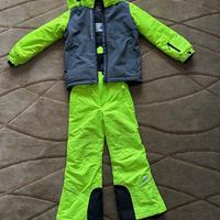 tuta sci bimbo/a 128 cm  6/10 anni