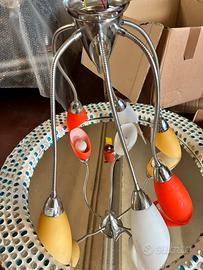 Lampadario poli po’ De Majo da soffitto