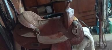 sella monta western 