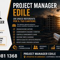 Project Manager Edile