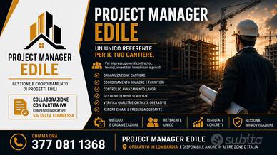 Project Manager Edile