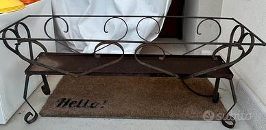 Fioriera Vintage in Ferro Battuto