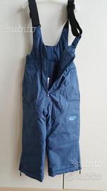 Salopette da neve Brugi. Misura 85/105 cm