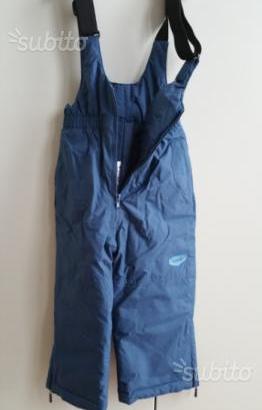 Salopette da neve Brugi. Misura 85/105 cm