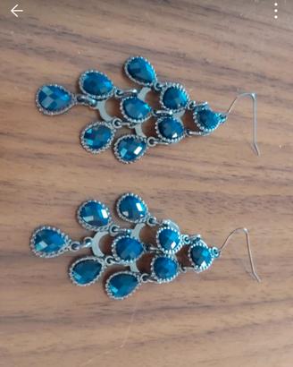 Orecchini blu