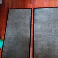 Set due tappeti pesanti lana come nuovi
