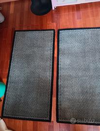Set due tappeti pesanti lana come nuovi