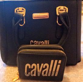 borsa con portafoglio Cavalli Class