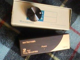 MATSUYAMA: VGA Splitter e Data Switch + cavi