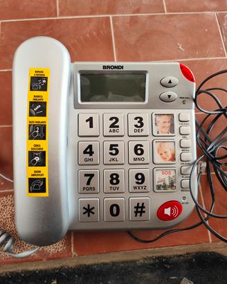 telefono Brondi super bravo plus con sos