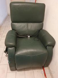 poltrona elettrica con massaggio 