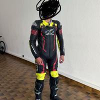 Tuta moto spyke assen race 2.0 tg.48