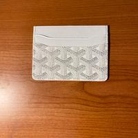 Portacarte Goyard Bianco