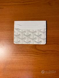 Portacarte Goyard Bianco