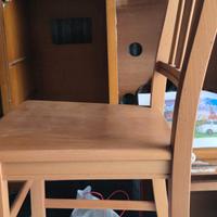 sedia in legno 