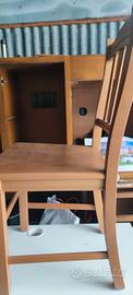 sedia in legno 