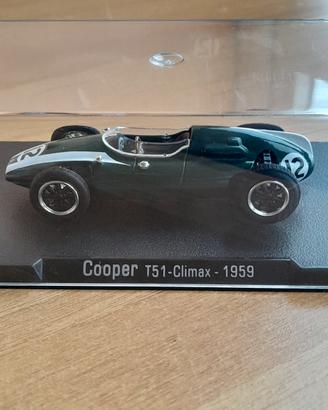 MODELLINO F1 1.43 RBA COOPER T51 CLIMAX 1959
