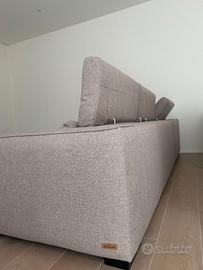 Divano con penisola a sx - come nuovo