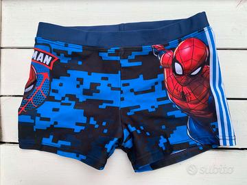 Costume Mare Piscina Bambino 6 anni Spiderman