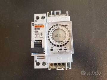 Interruttore Orario Giornaliero digitale Perry