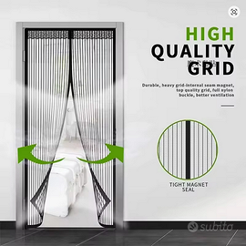zanzariera anti mosquito magnetica porta finestra