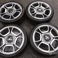 Cerchi e gomme estive 500 abarth 205/40/17