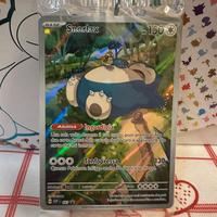 Carta Promo Pokemon 151 Snorlax(SVP 051)ita sealed