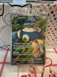 Carta Promo Pokemon 151 Snorlax(SVP 051)ita sealed