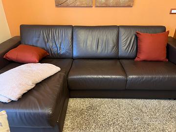 divano letto VERA PELLE