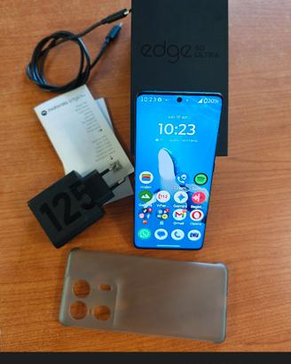 Motorola Edge 50 ultra forest grey pelle vegana