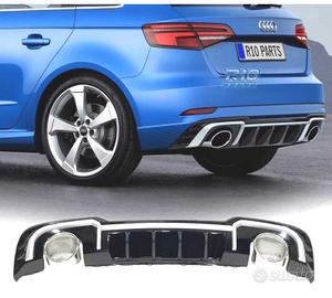 DIFFUSORE AUDI A3 8V SPORTBACK SLINE 16-20 LOOK RS