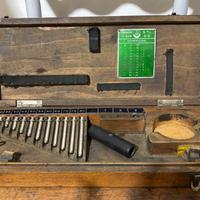 Cassetta Set Calibri a Tampone Vintage 30-80 mm -