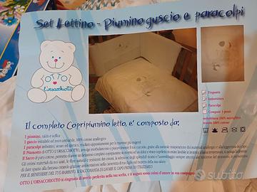 Set lettino neonati