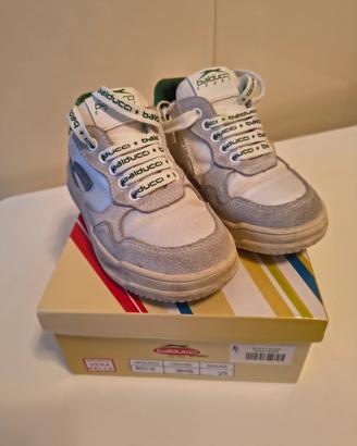 Scarpe bambino Balducci tg 29 bianche e verdi