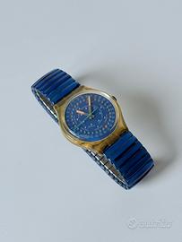 Swatch GK708 Drop 1992 orologio blu da collezione