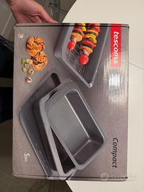 Tescoma Set da 5 pezzi di teglie da forno Compact