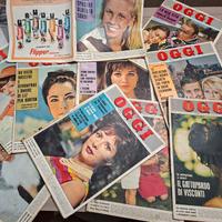 10 riviste Oggi 1962 