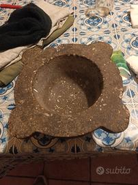 pietra. mortaio antico