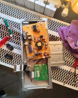 Blocco Schede Elettroniche + Componenti 