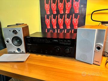 Amplificatore Pioneer A-225 + tuner + casse (95>75
