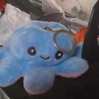 portachiavi a forma di polipo 