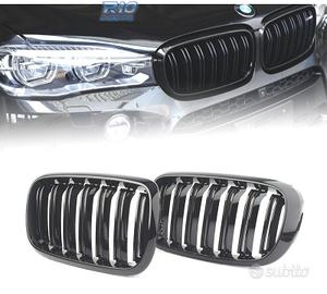 GRIGLIA BMW X5 F15 13-20 X6 F16 14- LOOK M NERO LU
